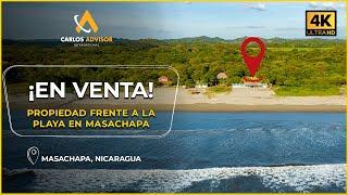  Increíble oportunidad: Propiedad en Venta Frente a la playa en Masachapa, Nicaragua