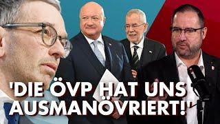 Hafenecker kritisiert die ÖVP und die neue Regierung: 'Die FPÖ wird auf 40% steigen!'