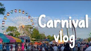 미국 Carnival 처음가봤어요 | 토이스토리 생각나는 미국카니발, 놀이기구꿀잼, 닭꼬치감자튀김먹방