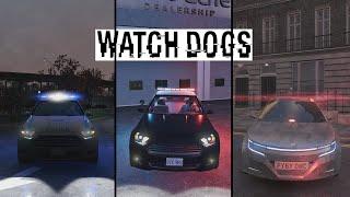 Evolution of EMERGENCY VEHICLES in WATCH DOGS games (2014-2020)