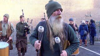 Scottish legend Tu-Bardh Wilson with Clanadonia performing "Tu-Bardh" live in Perth, Scotland, 2019