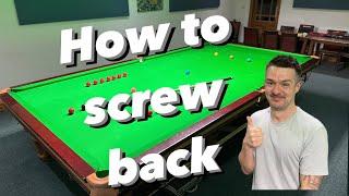 How to screw the ball back