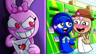 Pinki, Jevin & Gray: A Twisted Love Triangle! | Incredibox Sprunki Animation