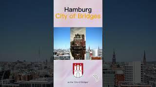 Hamburg: The City of Bridges  #shorts #germany #hamburg #bridge #most