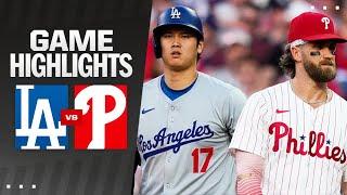 Dodgers vs. Phillies Game Highlights (7/9/24) | MLB Highlights