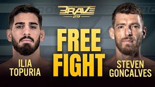 Ilia Topuria vs Steven Goncalves | FULL FIGHT | BRAVE CF 29