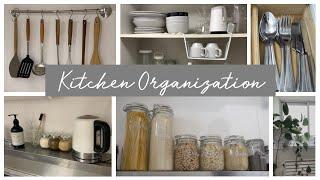 KITCHEN ORGANISATION | Clean With Me