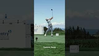 Cameron Young Slow Mo Driver Swing