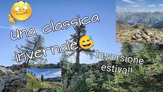 Testa di Costabella del Piz nord 2769 mt da Pian della Regina Pietraporzio Valle Stura