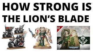 New Dark Angels Rules - Lion's Blade Task Force Revealed, How Strong is It?