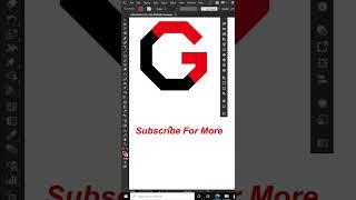 How to Make Letter G Logo Design in Adobe Illustrator | Typography logo | Digital Art Designs