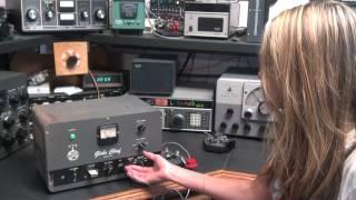 Globe Chief 90 CW Ham Radio Tube Transmitter Demo de KC8HVM