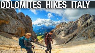 Dolomites Hike! Alta Via 2 Trek Italy - Walk at Home Virtual Treadmill Walking Tour - City Walks 4K