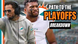 Updated Miami Dolphins PATH TO THE PLAYOFFS