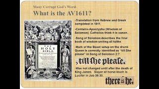 AV1611 The True Bible