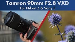 ENDLICH wieder ein Makro! | Tamron 90mm F2.8 Di III VXD im Test [Deutsch]