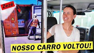 NOSSO CARRO FINALMENTE CHEGOU DA ÁFRICA!!!