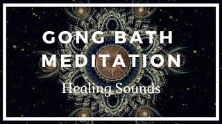 Gong Bath ️️ Gong Meditation Music ️️ Healing Sound Bath