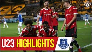 U23 Highlights | Everton 0-1 Manchester United | The Academy