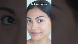 I tried the ordinary lash brown serum for a month & omg the results! #shorts