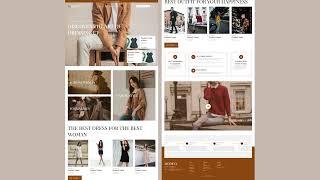 Template Modeva UI Kit Template Fashion E Commerce Figma Download Free