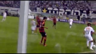 Veja o gol puskas neymar visto da lateral do campo