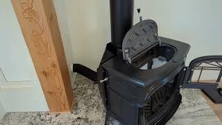 New Vermont Casting Encore Wood Stove, Install and First Use