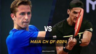 Maia Challenger 2024 QF: Kimmer Coppejans [PR] vs. Federico Coria [2] Condensed Mafch