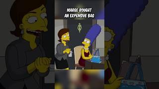 Marge bought an expensive bag