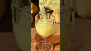 Ginger lemon wellness shot 🫚 #healthyfood #wellness #health #shorts #healthylifestyle