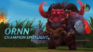 Ornn Champion Spotlight | Gameplay - League of Legends