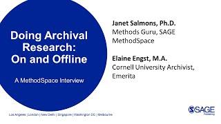 Doing Archival Research: On and Offline