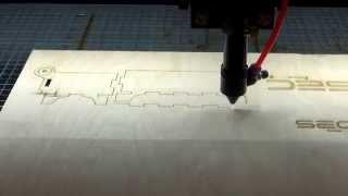 Ahşap Lazer Kesim Makinası Atik 1410 - Laser Wood Cutting