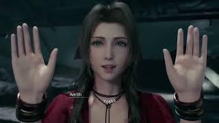 Aerith wants a high five but Cloud's brain runs like windows xp