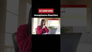 Stanford Acceptance Reaction!!  #college #admission #university #collegeadmissions #stanford