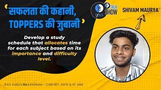 IIT JAM 2024 Topper : Meet Shivam Maurya - IIT JAM Chemistry 2024 | IFAS IIT JAM Topper