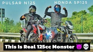 PULSAR N125 VS HONDA SP125 | DRAG RACE | THIS IS REAL MONSTER