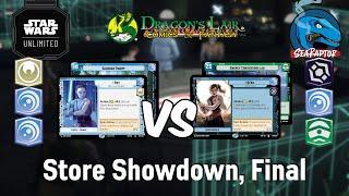 Star Wars Unlimited - Showdown at Dragon's Lair, Finals - Rey Vigilance v. Qi'ra Command