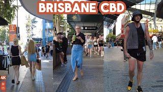 [4k] Explore Brisbane CBD Monday 09 September 2024 | Queensland | Australia