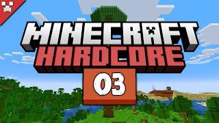 CAVING & CLOSE CALLS IN MINECRAFT! (Minecraft Hardcore Episode/Stream 3)