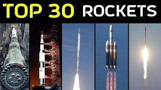 Top 30 Tallest Rockets Launched in the World