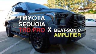 Toyota Sequoia TRD Pro | Beat-Sonic Amplifier Kit