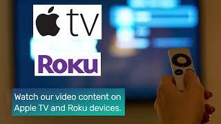 City of Arvada Apple TV and Roku Apps