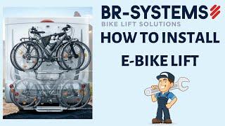 Bike Lift Installation Video For Motorhomes or Campers