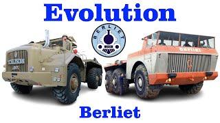 Evolution of Berliet vehicles