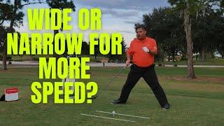 John Hughes Golf - Narrower for More Speed? Yes Indeed!