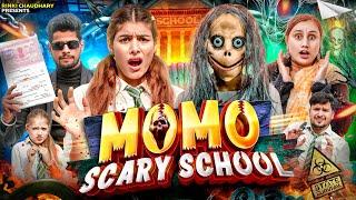 MOMO Scary School : Ghost Game  ||  Short Horror story || Rinki Chaudhary