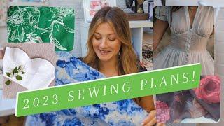 2023 Make nine plans & Sewing resolutions! Using my fabric and patterns stash