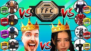 SKIBIDI TOILET TOURNAMENT BRAWL STARS RANKS // CAMERA MAN TITAN // TV MAN VS SCIBIDI TOILET // TFC27