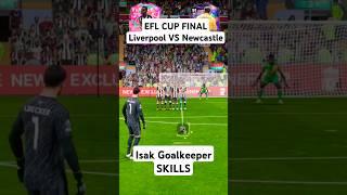 Liverpool VS Newcastle - Isak Goalkeeper Vs Alisson Goalkeeper #fc25 #gameplay #goalkeeper